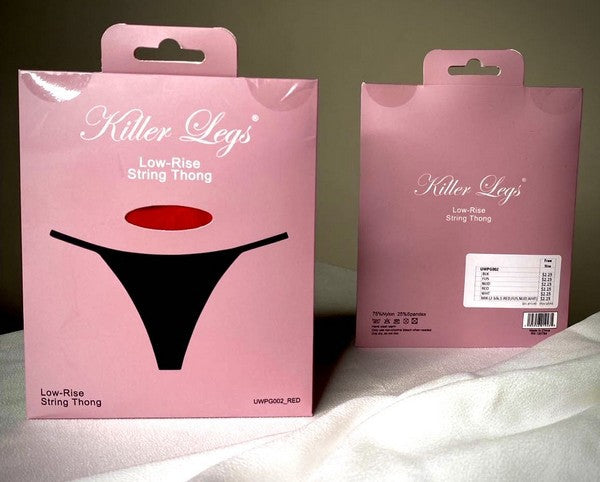 Lady's Plus Size G-String